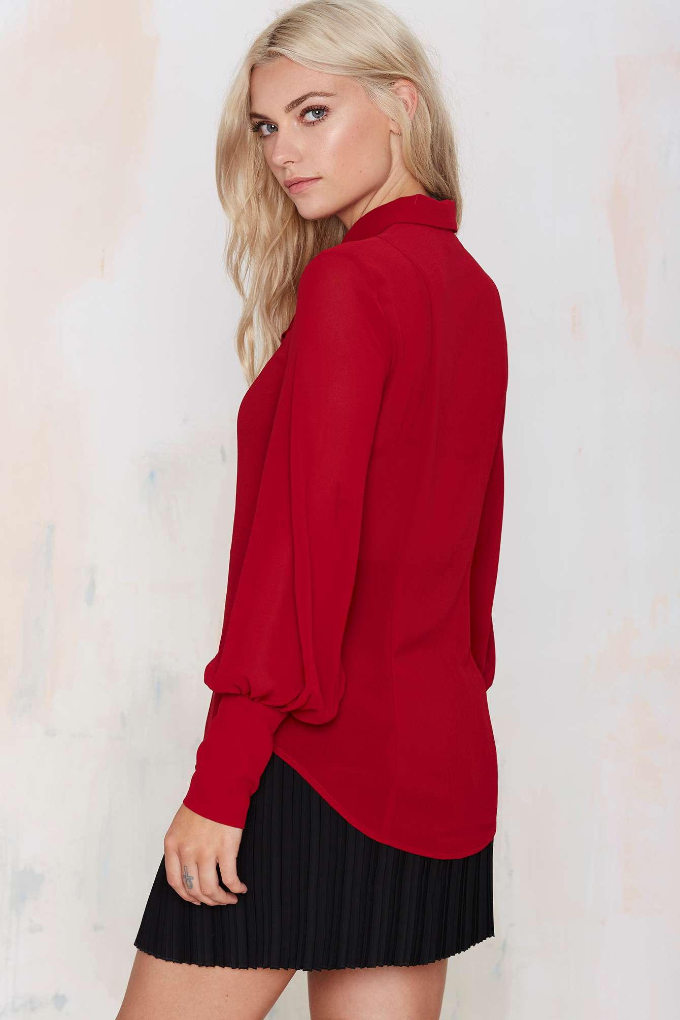 Nasty Gal | Mademoiselle Pussy Bow Blouse | Women's blouses & shirts ...