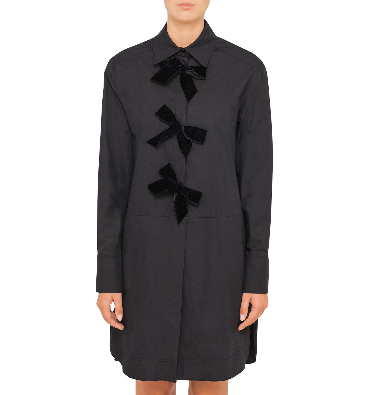 See by Chloé | Trapeze Poplin Dress With Bows | Women's dresses ...